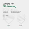 Spectrum LED E27 C37 Kerzenform 1W 90lm 270° weiß 230V Produktbild-Vorschau 7