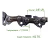 2 Stück Profi C Sägekette 3/8P 1.3 mm 62 TG Low Profi Produktbild-Vorschau 4