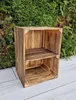 6er Holzkisten Geflammte mit Regal - 40x30x24 cm - Produktbild-Vorschau 4