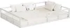 Lit pour enfant Vitalispa Minno Blanc 140x200 avec matelas, Voir les images du produit 5
