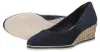 Tamaris Damen Pumps Leder Keilabsatz Bastoptik 1-22303-42, Produktbild-Vorschau 24