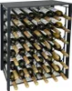 Weinregal RUSTIKO, H 85,5 cm, Metall, Schwarz Produktbild-Vorschau 1