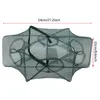 6 fori automatico pesca rete gamberetti gabbia nylon Anteprima dell’immagine prodotto 6