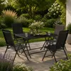 Aga Tavolo da giardino BISTRO MR4358A 140x85x70 cm Anteprima dell’immagine prodotto 3