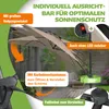 KESSER® Sonnenschirm Ampelschirm SUN Rund XL Ø330 cm Inkl. Produktbild-Vorschau 5