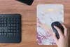 MuchoWow® Mauspad Mousepad Marmor - Blau - Gold - Lila Produktbild-Vorschau 4
