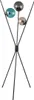 stehleuchte Lance156 cm Stahl/Glas 2 kg schwarz/türkis Produktbild-Vorschau 10