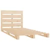 Maison Exclusive - Massivholzbett ohne Matratze 90x200 Produktbild-Vorschau 5