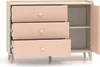 Cassettiera combinata per bambini OLIVIA - beige / rosa Anteprima dell’immagine prodotto 4