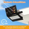 Izrielar 4X LED – kinkiety solarne z czujnikiem ruchu na Podgląd zdjęcia produktu 5