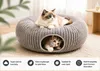 Katzen Tunnel Bett Katzenhöhle Kuschelbett Katzenhaus Höhle Produktbild-Vorschau 5