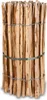 A bundle of wooden stakes tied together with wire and a metal band. Produktbild-Vorschau