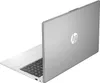 A silver HP laptop is shown from a diagonal rear-view angle against a white background. Produktbild-Vorschau