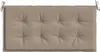 vidaXL Polštář na zahradní lavici Taupe 120x50x4 cm Náhled obrázku produktu 4