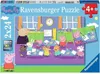 Puzzle 2x24 elementy Świnka Peppa i cała klasa Náhľad obrázku produktu 1