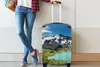 MuchoWow® Koffer Handgepäck Trolley Rollkoffer Kleine Produktbild-Vorschau 5