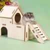 2-lagiges Hamsterhaus Aus Holz, Kleintier-Hamsterhaus Mit Produktbild-Vorschau 3
