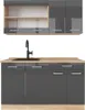 Vicco Singleküche R-Line, 140 cm ohne Arbeitsplatte, Produktbild-Vorschau 1