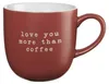 ASA hey! Henkelbecher love you more than coffee 0,35l Produktbild-Vorschau 1