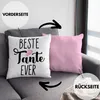 Trendation - Beste Tante Ever Deko-Kissen mit Füllung 40x40 Produktbild-Vorschau 2
