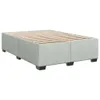 Boxspringbett mit Matratze Hellgrau 140x200 cm Samt Produktbild-Vorschau 5