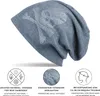 styleBREAKER klassische Beanie Mütze mit Totenkopf Strass Produktbild-Vorschau 5