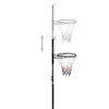 vidaXL Cavalletto da basket trasparente 216-250 cm in Anteprima dell’immagine prodotto 9