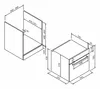 htech HTH34220S, Einbau-Herdset + Kochfeld, 65 l, 5 Produktbild-Vorschau 6