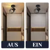 ZMH Faretto da soffitto Faretto da soffitto in metallo nero Anteprima dell’immagine prodotto 6
