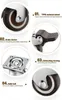 4 Lenkrollen 25 mm / 50 mm mit Schrauben Schwerlastrollen Produktbild-Vorschau 6