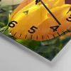 Wanduhr - Quadrat - Glasuhr - Tulpen Vase Blumenstrauß - Produktbild-Vorschau 5