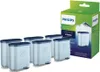 A product shot of Philips AquaClean water filters with their packaging. Produktbild-Vorschau