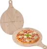 4 x Pizzaborden, bamboe, Ø 33 cm, serveerplank voor pizza, Productafbeelding-voorbeeld 1