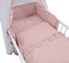 Baby-Delux Babybett Kinderbett Natalie Princess 70x140 Weiß Produktbild-Vorschau 3