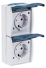 Busch-Jaeger SCHUKO-Doppelsteckdose, 20-02EW-53, senkrecht, Produktbild-Vorschau 6