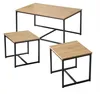 Calicosy - Set di 3 tavolini bassi componibili L100 cm - Anteprima dell’immagine prodotto 3