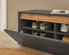 Garderobe Set 4-teilig "Center" in grau matt und Wotan Produktbild-Vorschau 5