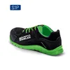A black and green Sparco safety shoe is shown against a white background. Produktbild-Vorschau