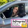 Auto-Magnet-Schild Anfängerin! Bitte um Nachsicht I kfz_316 Produktbild-Vorschau 5
