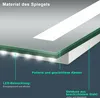 SONNI Miroir de salle de bain avec éclairage LED & Voir les images du produit 6