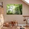 MuchoWow® Poster Wald - Bäume - Sonne 120x80 cm - Bilder Produktbild-Vorschau 5