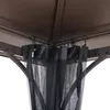 Sunjoy Stahl Pavillon 3x3 KALDI - 307cm x 366cm, hnědá Náhled obrázku produktu 8
