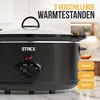 Strex Slowcooker 6.5L - Uitneembare Keramische Binnenpan - Productafbeelding-voorbeeld 6
