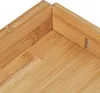 Een bamboe dienblad voor op het bed, met een houder voor Productafbeelding-voorbeeld 8