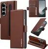 Etui magnétique en cuir pour Samsung Galaxy Z Fold 7, avec Voir les images du produit 1