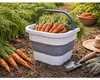 Verk 27716 Seau pliable en silicone 17 L, gris Voir les images du produit 3