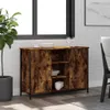 vidaXL Kredens dąb wędzony 100x35x70 cm materiał Podgląd zdjęcia produktu 1