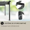 Blumfeldt Pergola Aluminium 3x6m, Pergola Terrasse, Voir les images du produit 5