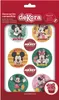 dekora - Essbare Mickey & Minnie Discs Ø 5,8 cm – 6 Stück Produktbild-Vorschau 1
