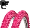 2 x Roverstone 24" Fahrradreifen Fahrradmantel rosa 57-507  Produktbild-Vorschau 1